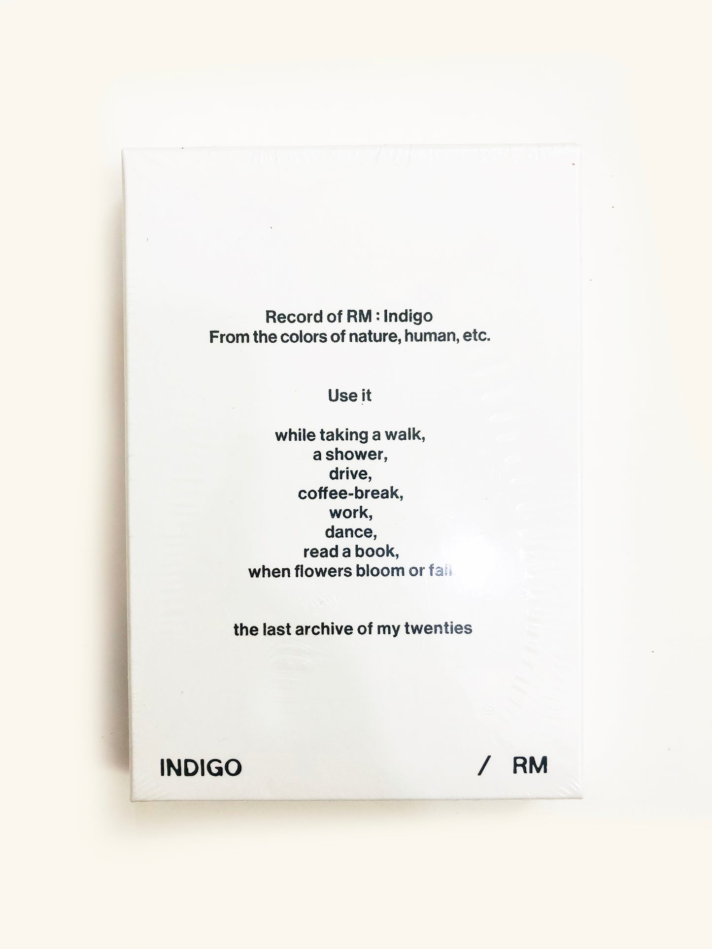 Indigo Postcard Official Album
