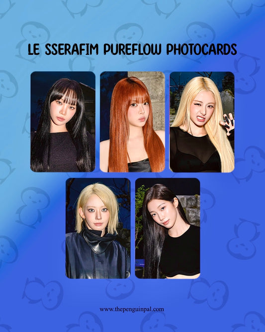 Le Sserafim Pureflow Photocards (5 pcs)