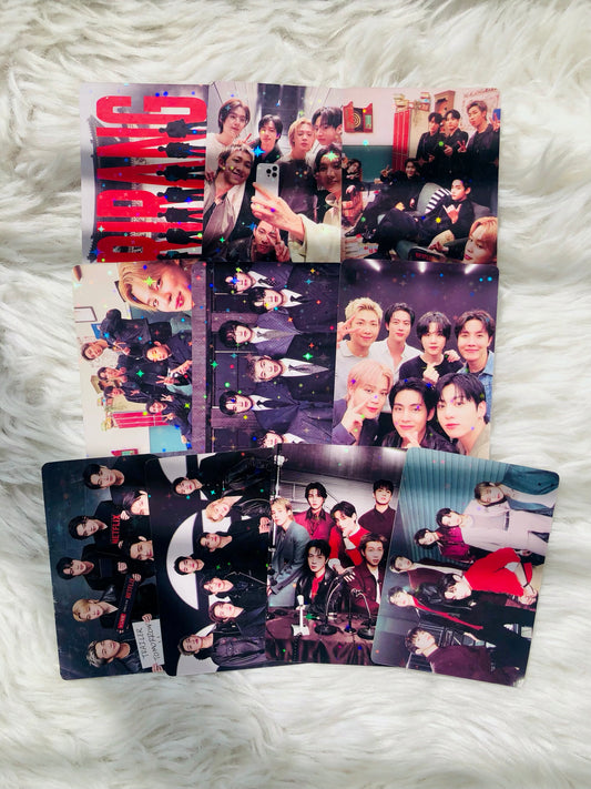 BTS Arirang Star Holographic Double Sided Photocards (7 pcs)