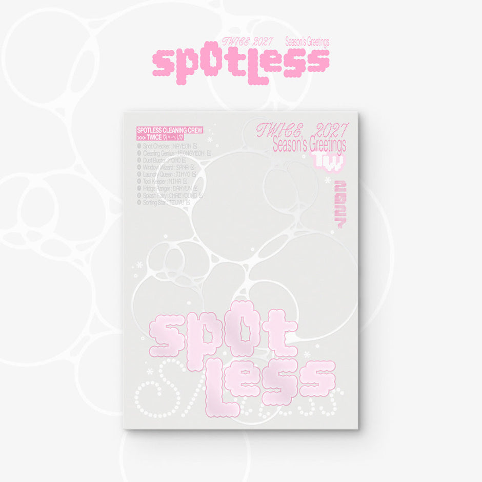 PREORDER TWICE - SPOTLESS 2027 SEASON'S GREETINGS