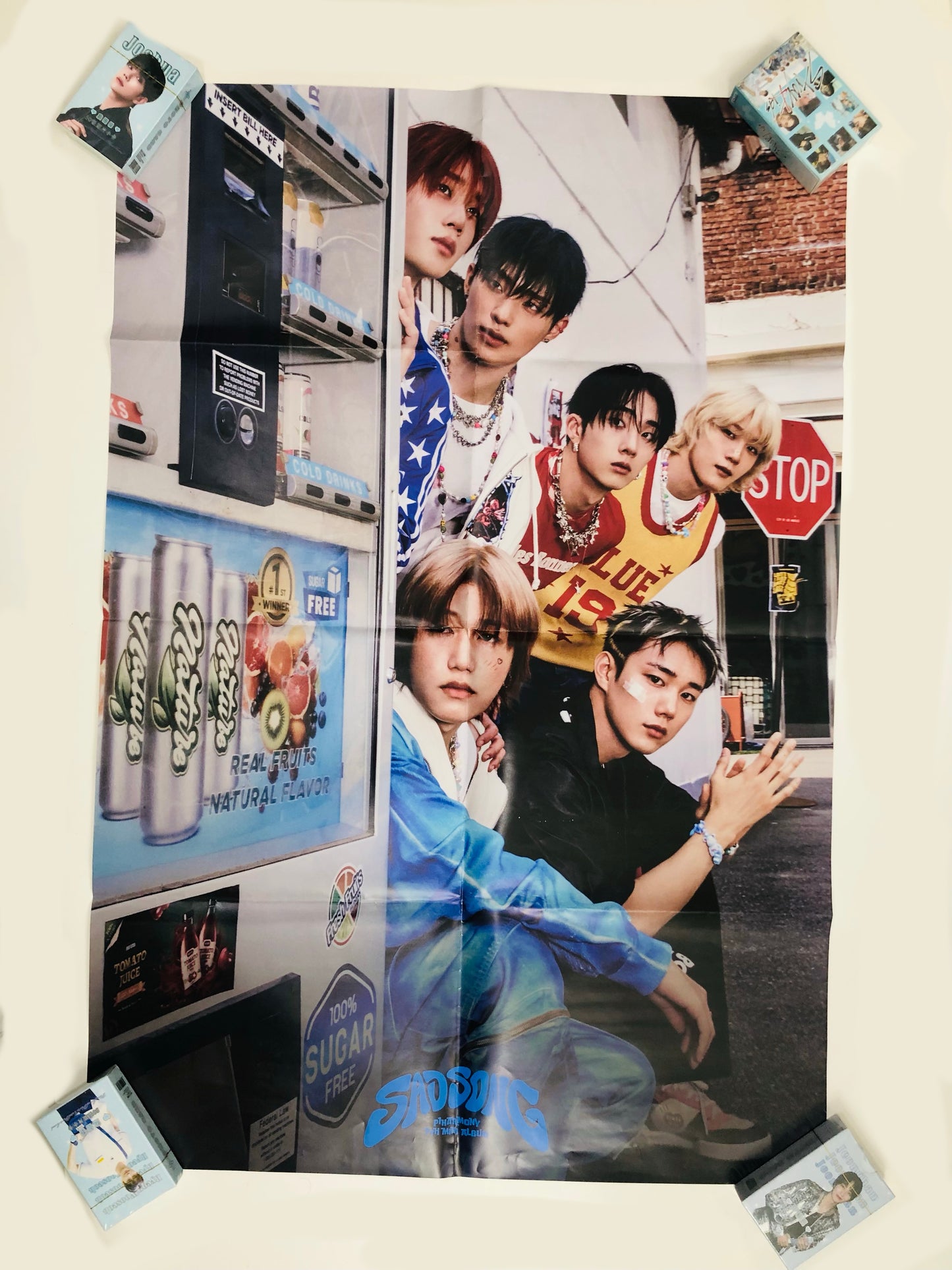 P1harmony Sad Song Official Poster (Folded)