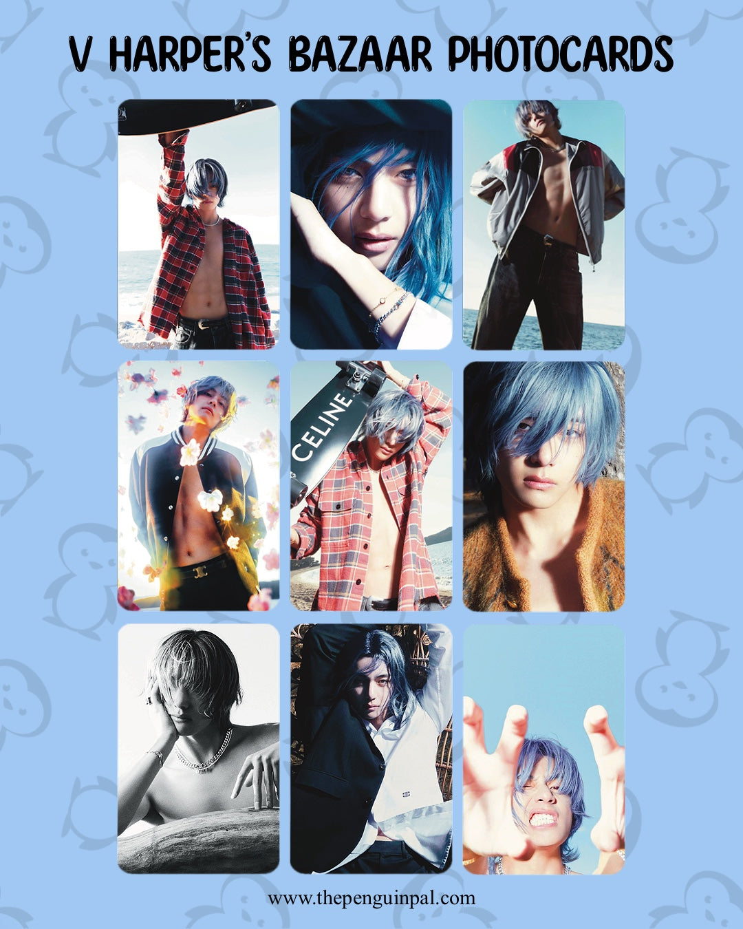 V H.Bazaar Photocards (9 pcs)