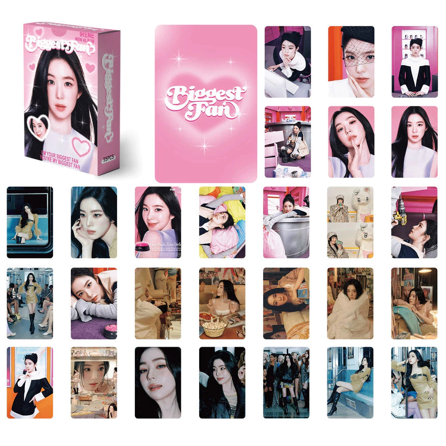 Irene Holographic Double Sided Photocards (55 pcs)