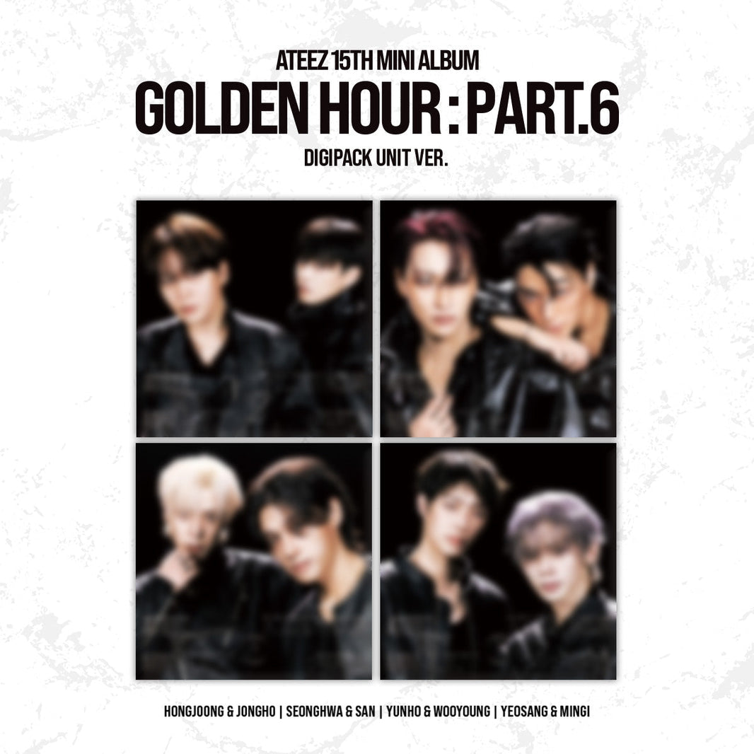 PREORDER ATEEZ GOLDEN HOUR PART. 6 OFFICIAL ALBUM WITH SOUNDWAVE GIFT