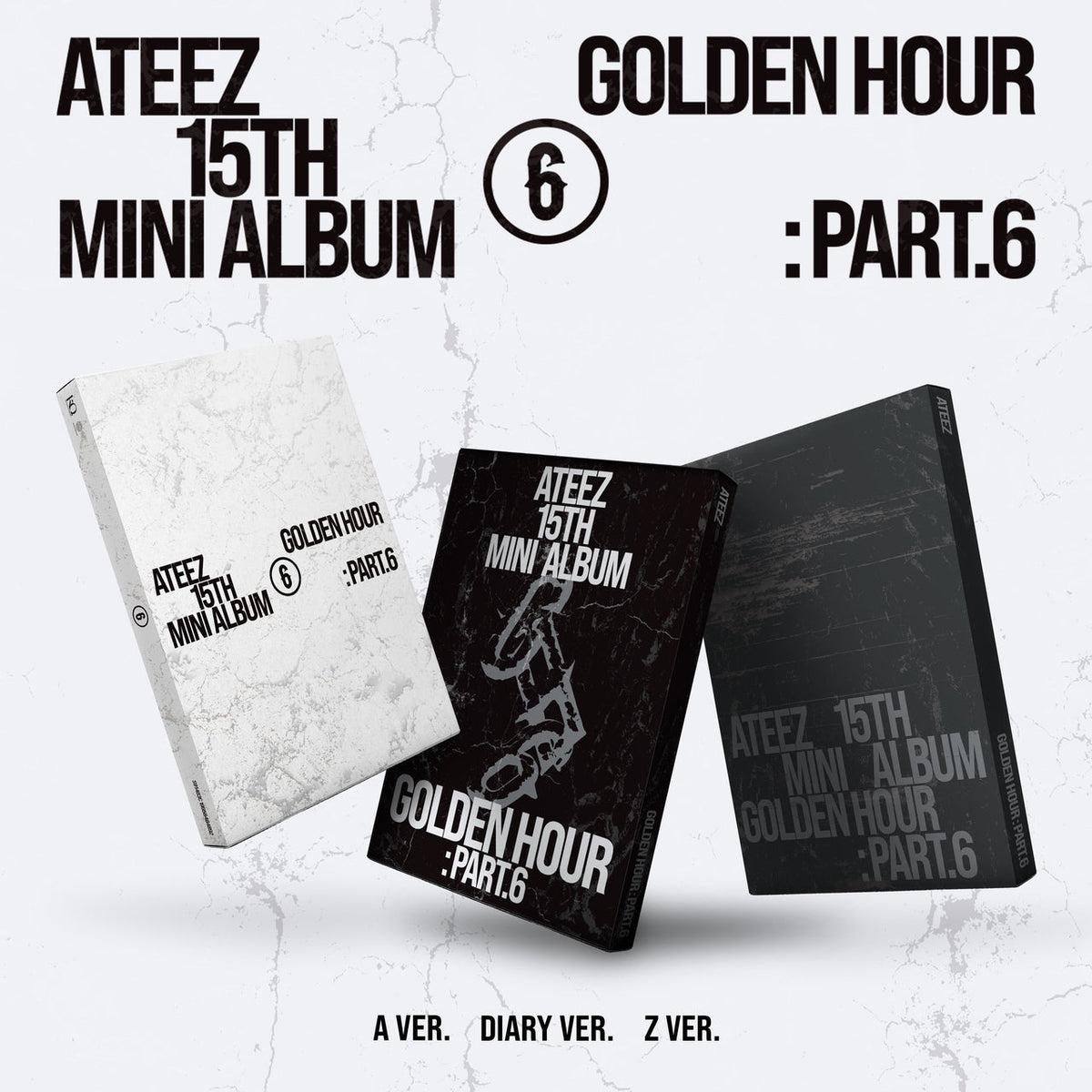 PREORDER ATEEZ GOLDEN HOUR PART. 6 OFFICIAL ALBUM WITH SOUNDWAVE GIFT