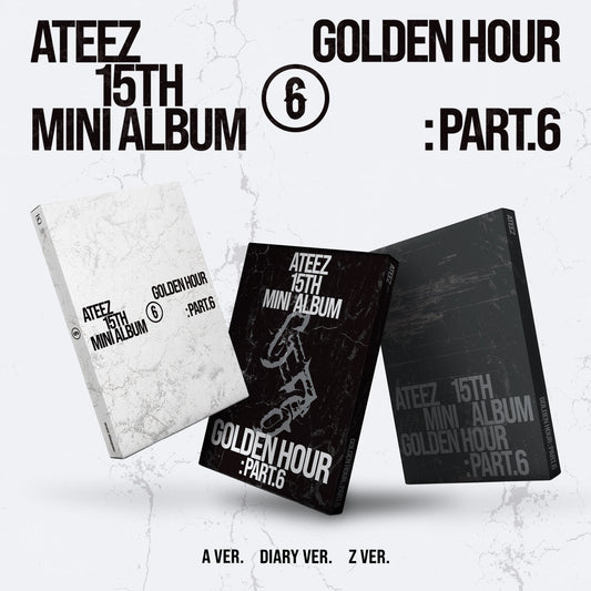 PREORDER ATEEZ GOLDEN HOUR PART. 6 OFFICIAL ALBUM WITH SOUNDWAVE GIFT