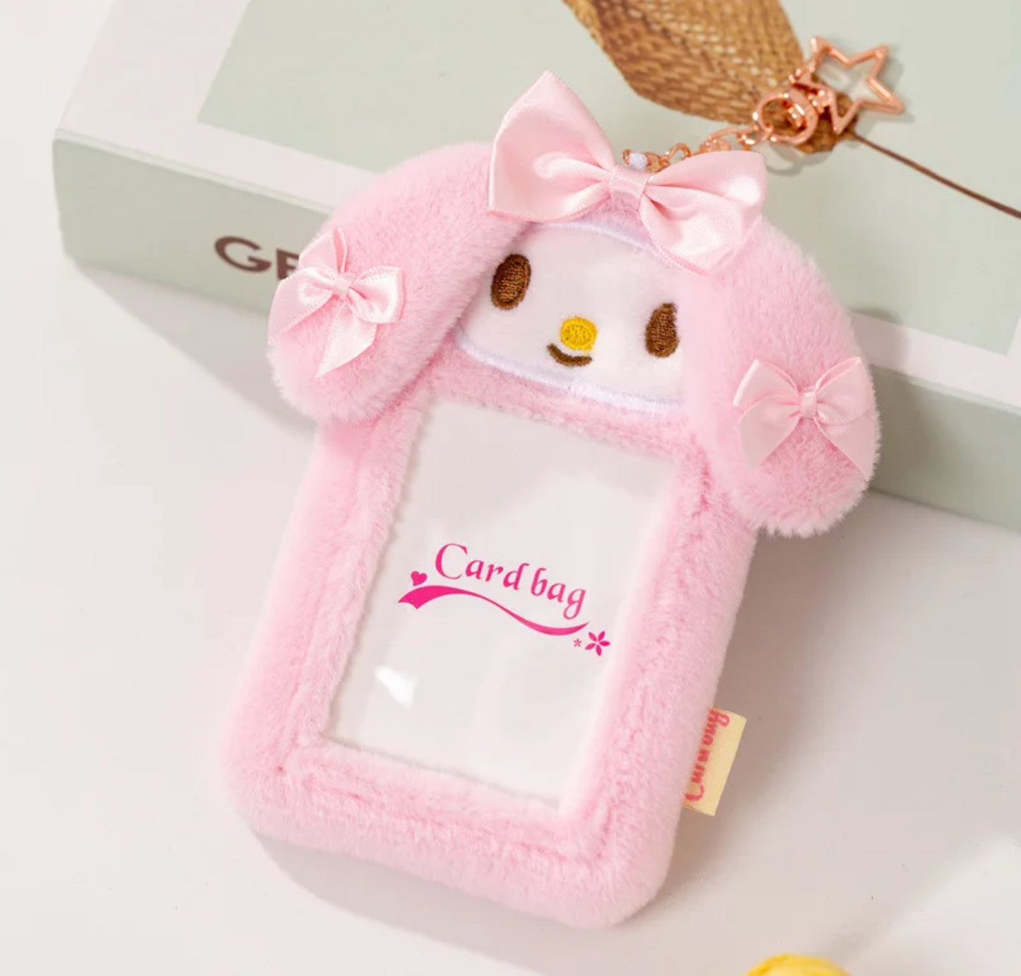 My Melody Photocard Plush Holder