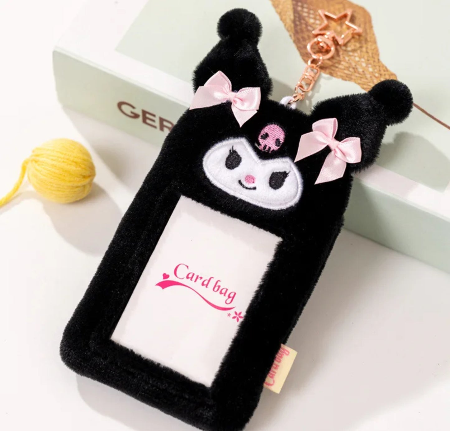 Kuromi Photocard Plush Holder