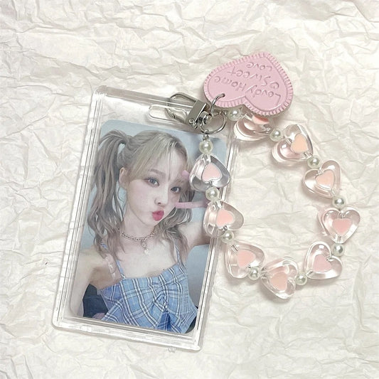 Sweet Love Acrylic Photocard Holder