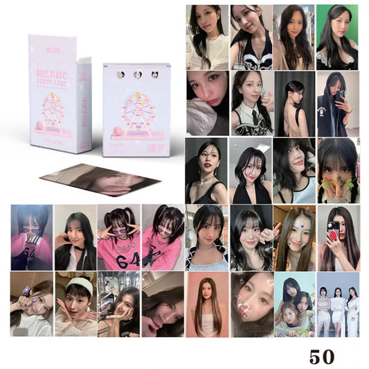 Twice Misamo Rainbow Holographic Photocards (50 pcs)