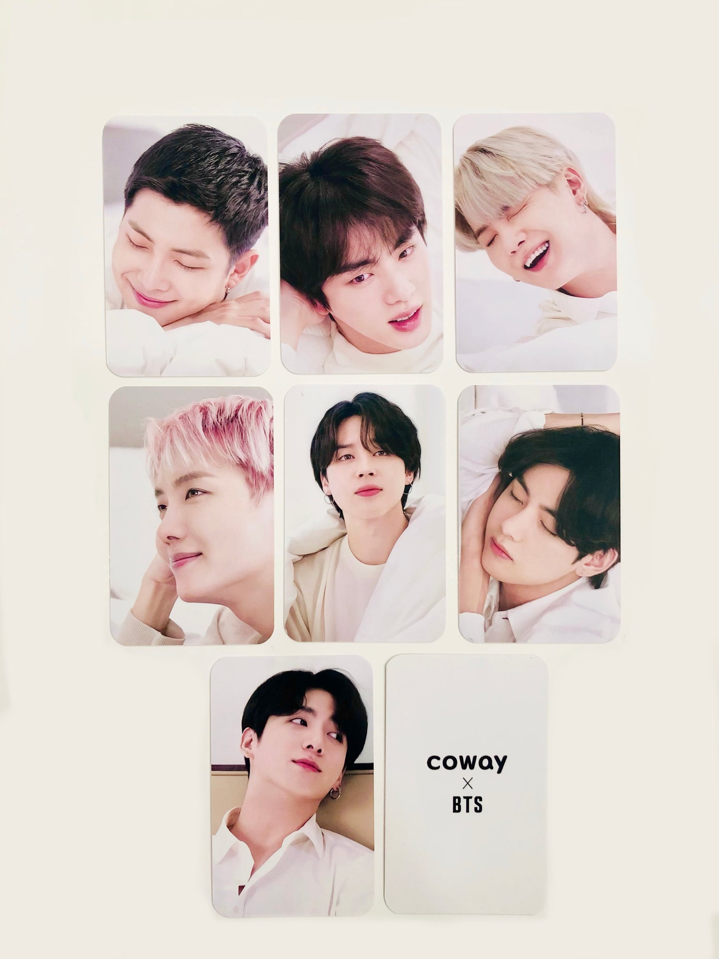 Coway x BTS Double sided Photocards (7 pcs)