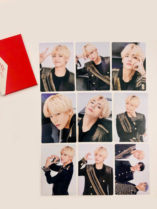 Taehyung Love Yourself Double Sided Mini Photocards (9 pcs)