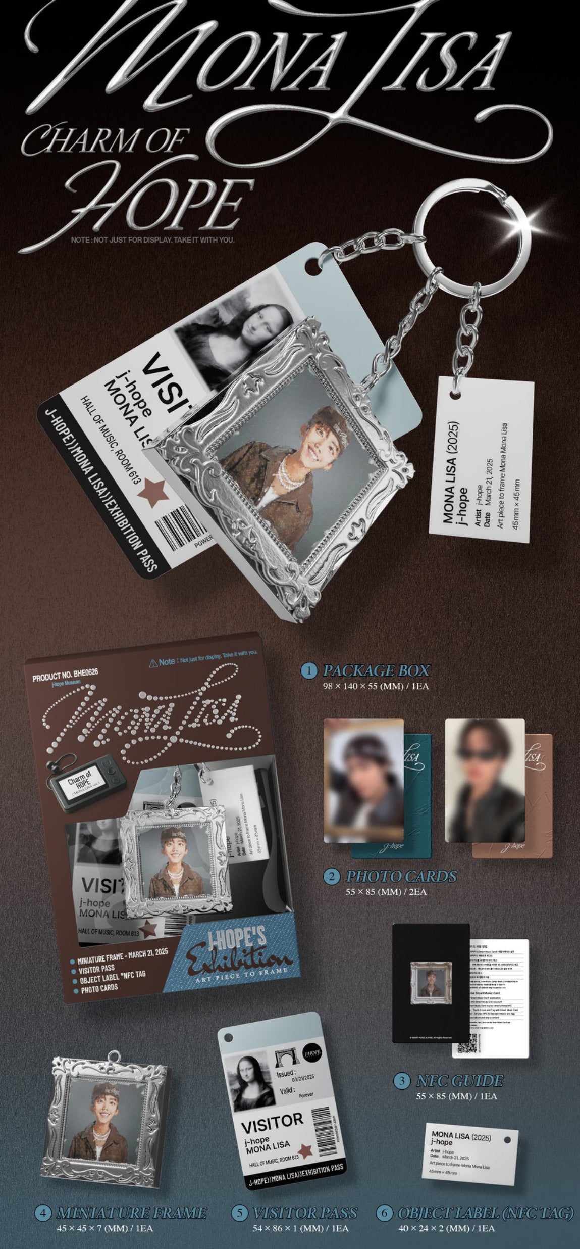 PREORDER BTS J-HOPE - CHARM OF HOPE ALBUM