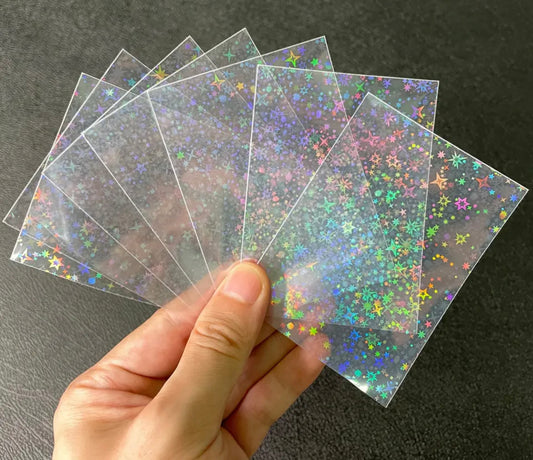 Holographic Little Star Sleeves (10 pcs)