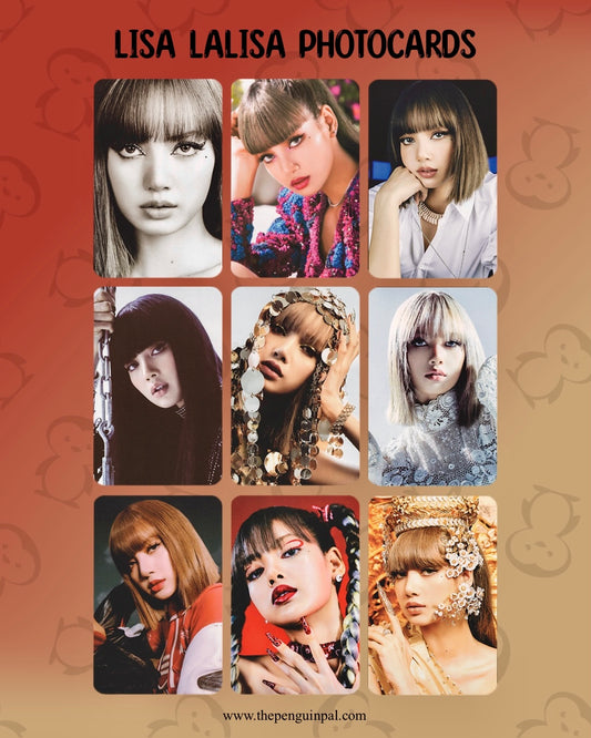 Lisa Lalisa Photocards (9 pcs)
