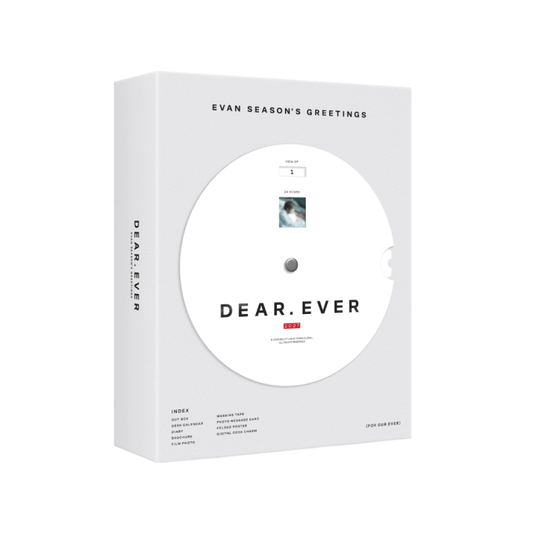 PREORDER EVAN - DEAR. EVER 2027 SEASON'S GREETINGS WITH APPLE MUSIC GIFT