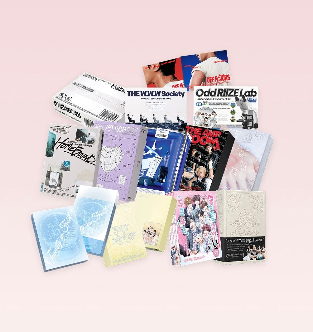 PREORDER SM ARTISTS - 2027 SEASON'S GREETINGS WITH WEVERSE SHOP GIFT