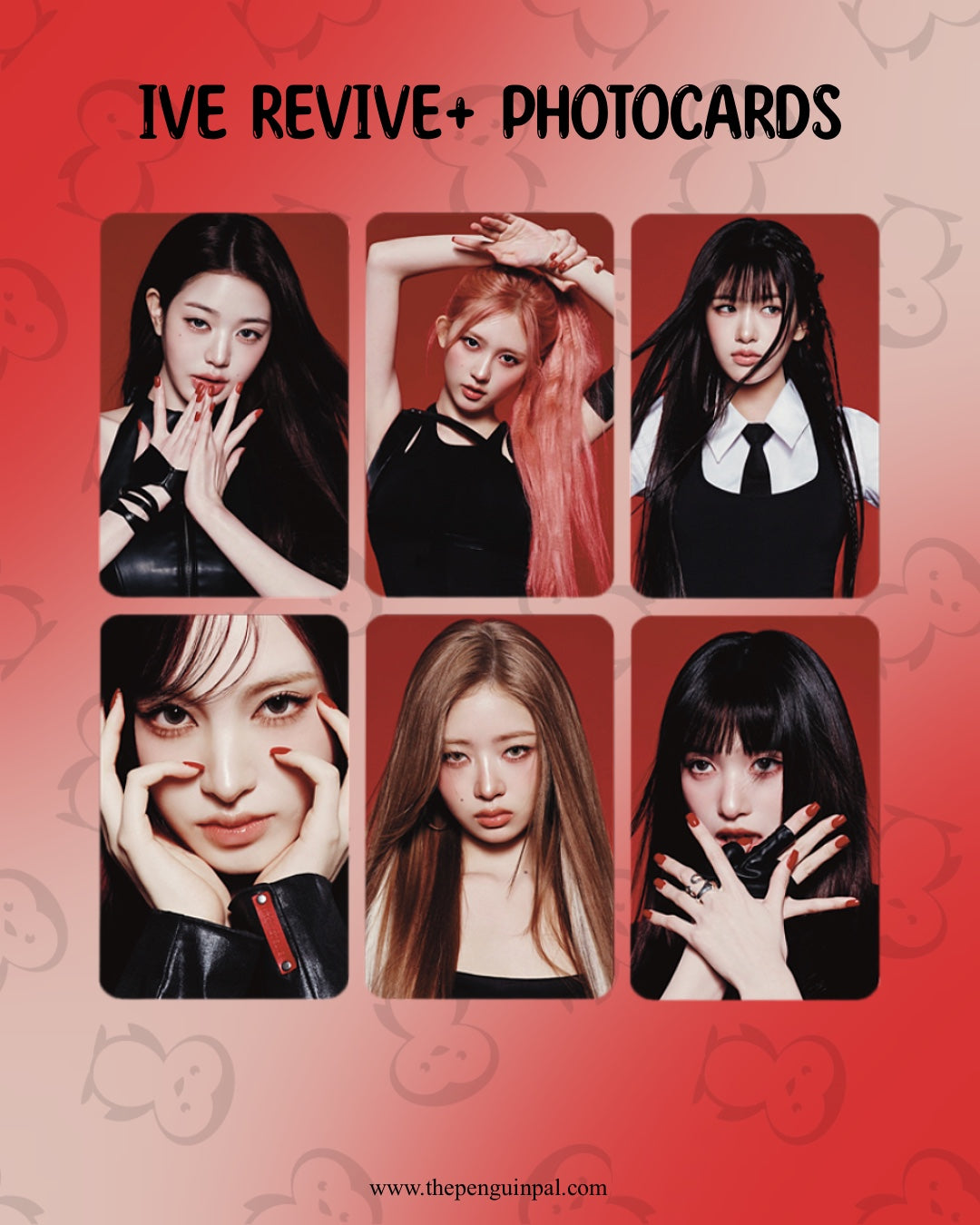 IVE Revive+ Photocards (6 pcs)