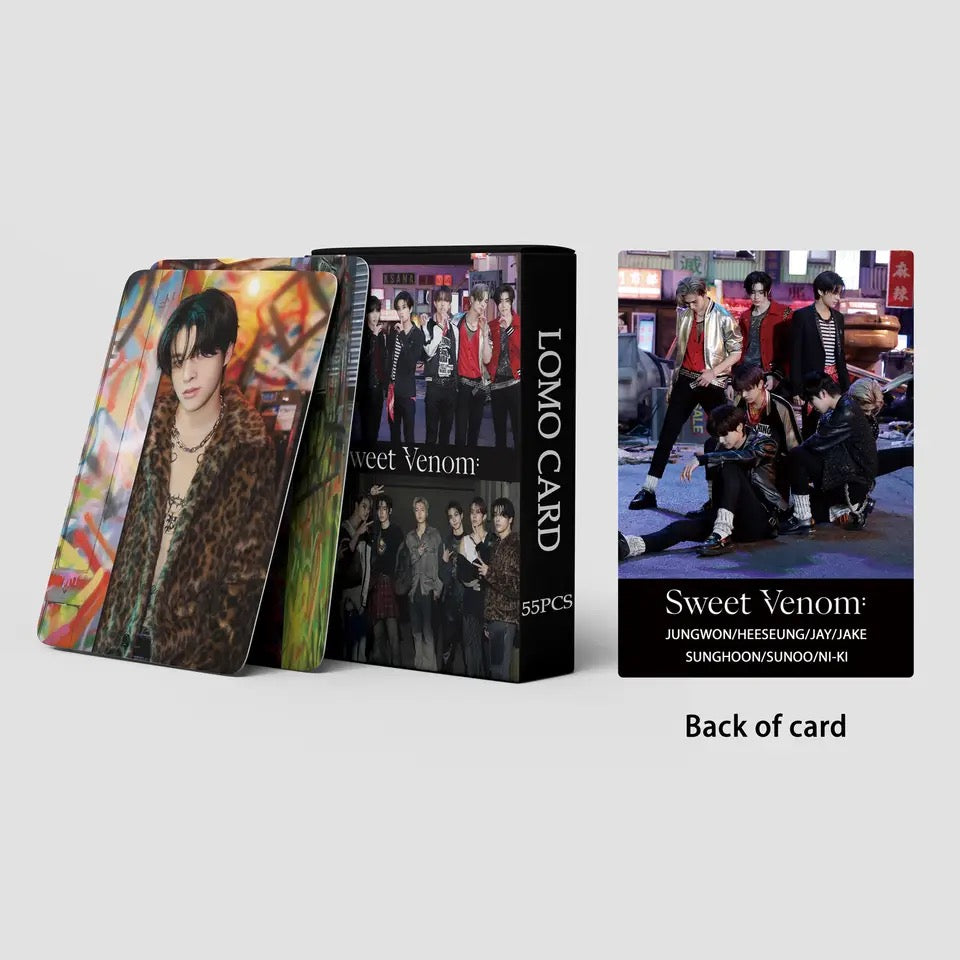 Enhypen Sweet Venom Lomocards (55 pcs)