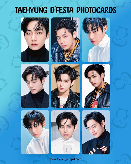Taehyung Photocards (9 pcs)