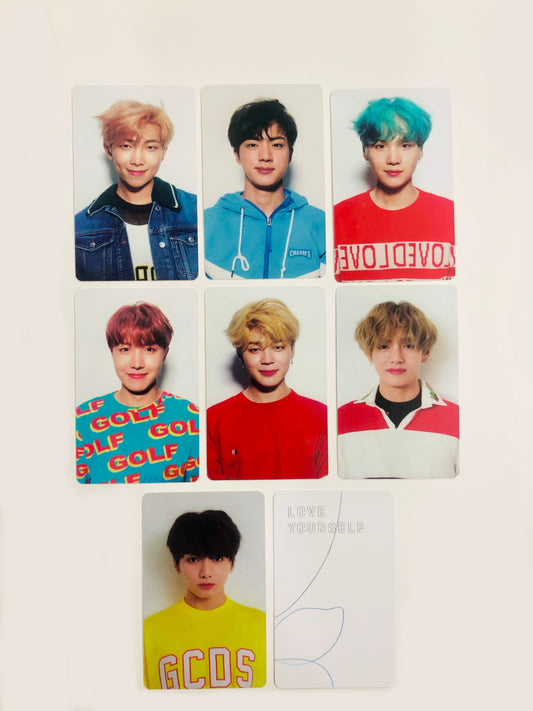 Love Yourself: HER Version V photocards (7 pcs)