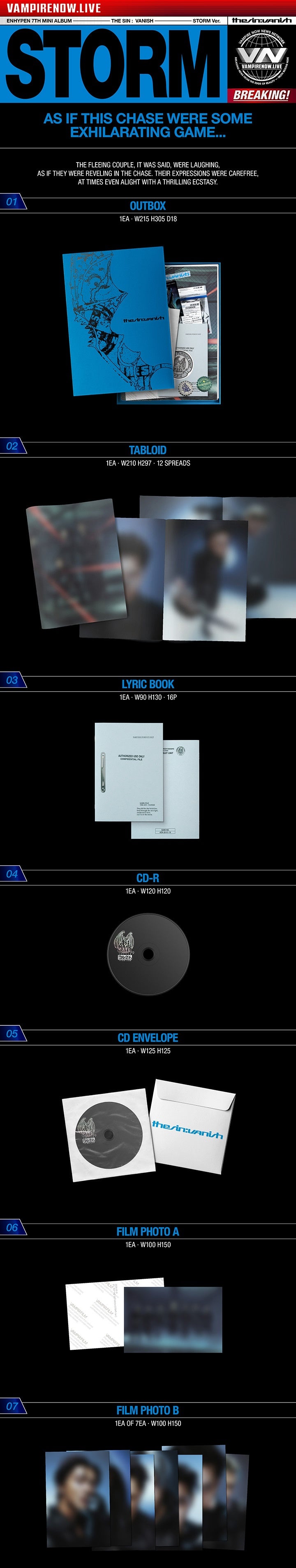 Enhypen The Sin: Vanish Standard Official Album