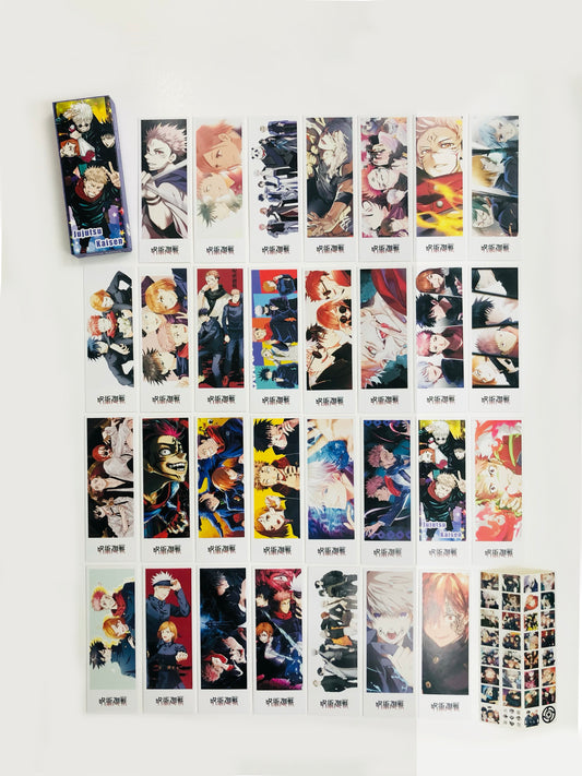 Jujutsu Kaisen Bookmarks Set