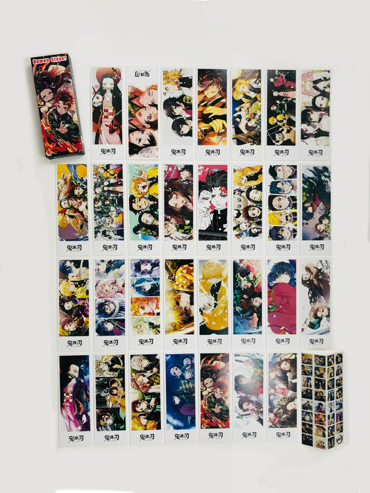 Demon Slayer Bookmarks Set