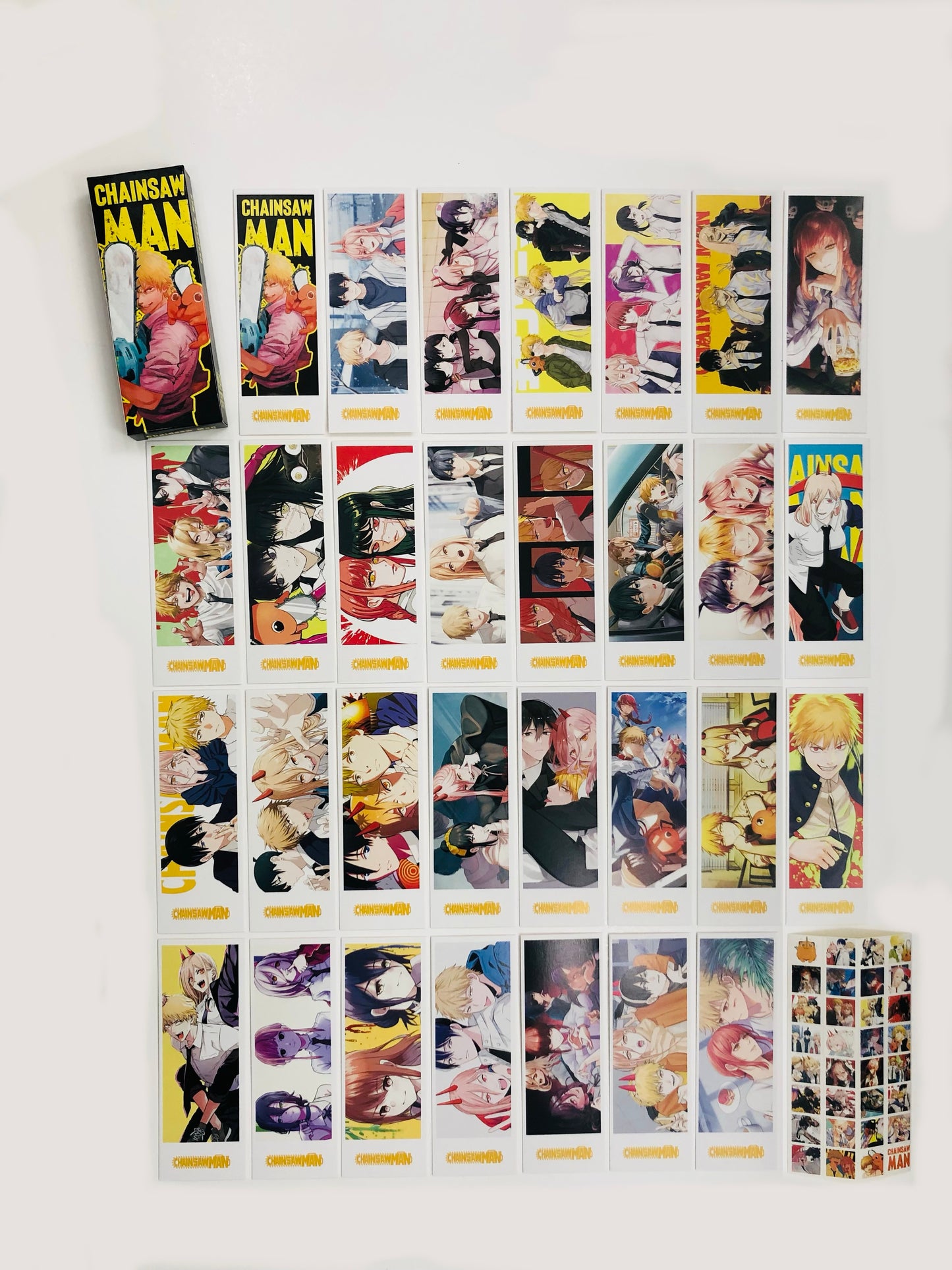 Chainsaw Man Bookmarks Set
