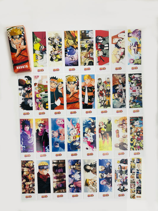 Naruto Bookmarks Set