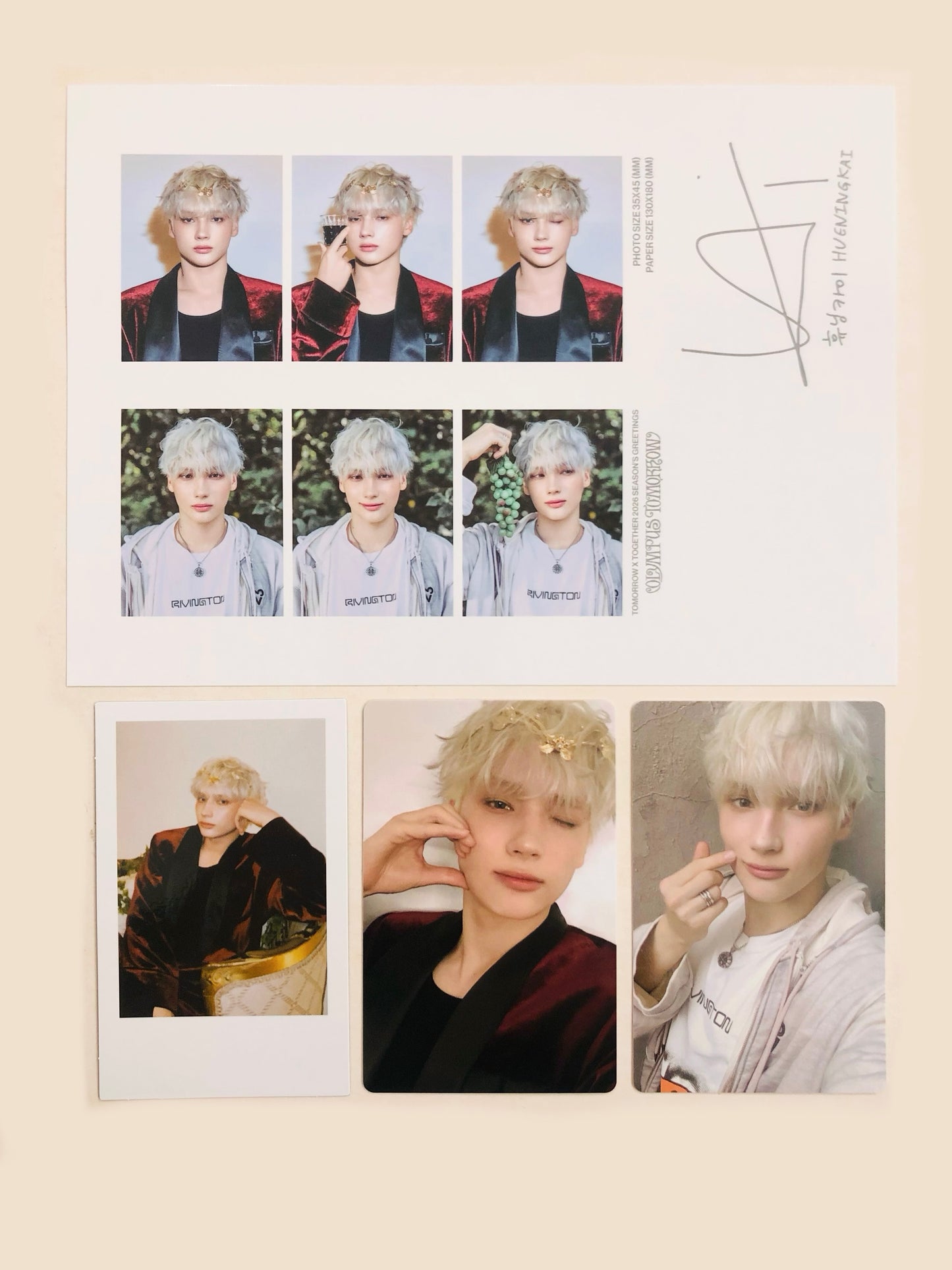 TXT 2026 Season’s Greetings Official Inclusions