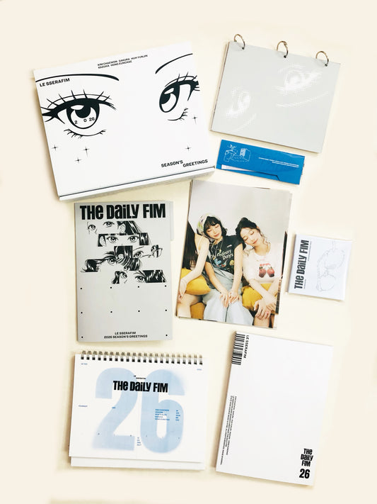 Le Sserafim 2026 Season’s Greetings Official Inclusions