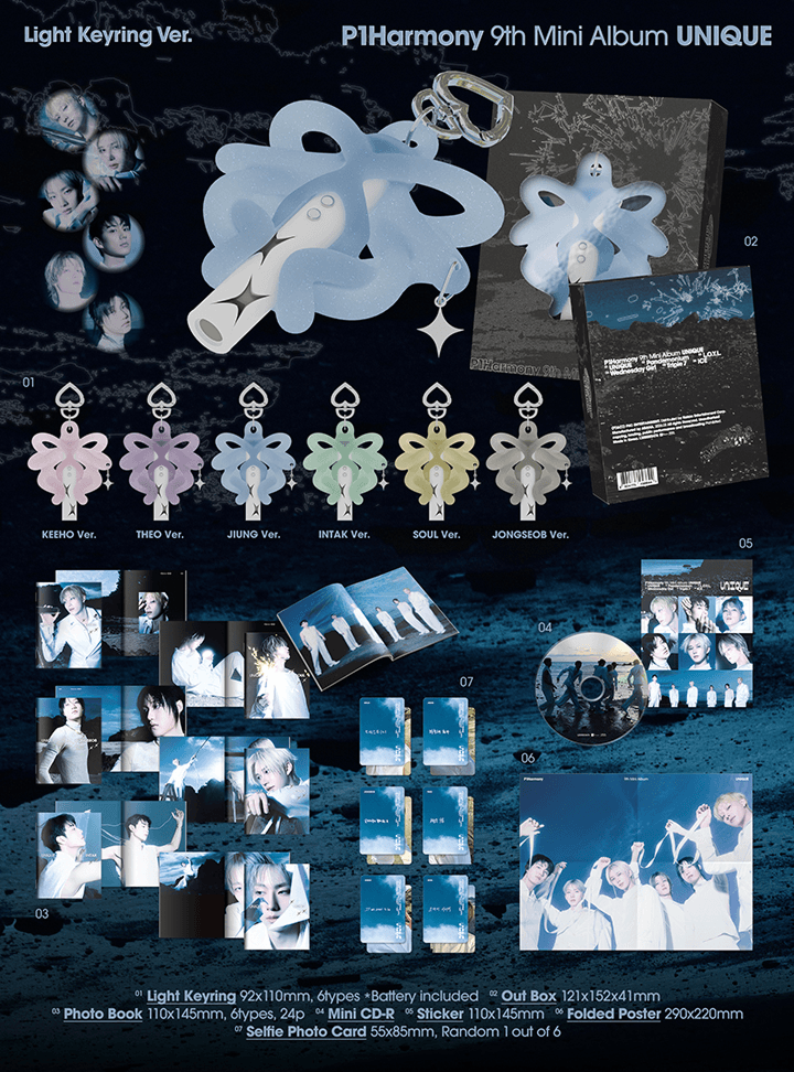 Preorder P1harmony Unique Official Album With Weverse Shop Gift