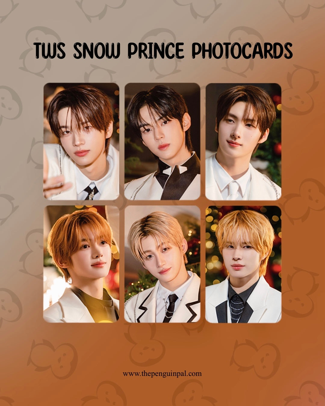 TWS Snow Prince Photocards (6 pcs)