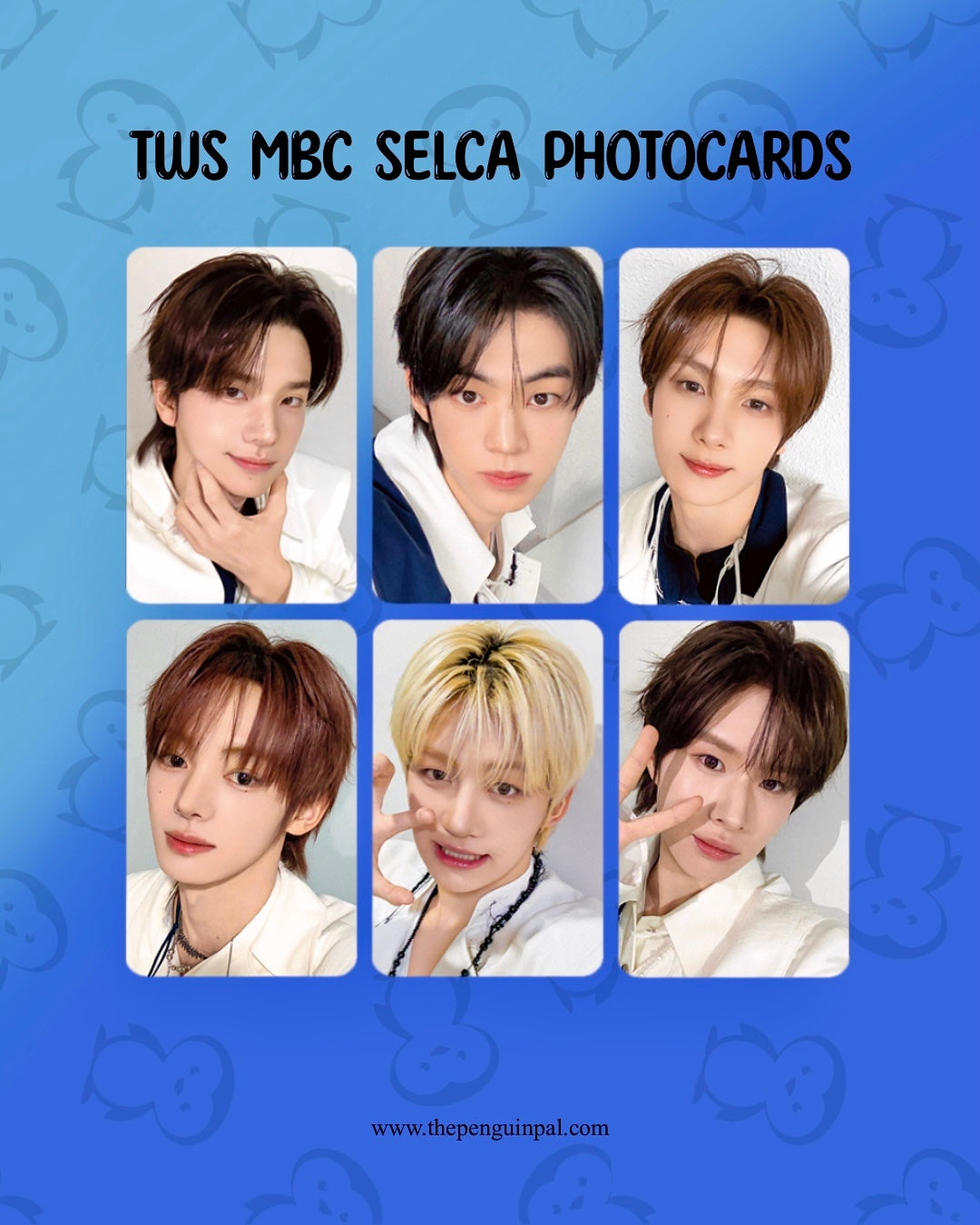 TWS Selca Photocards#3 (6 pcs)