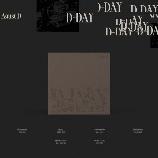 PREOEDER AGUST D “D-DAY” OFFICIAL LP