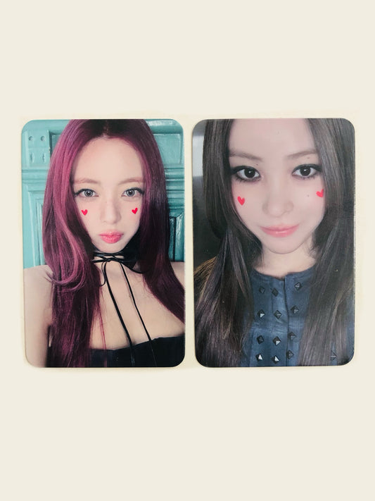 Itzy Tunnel Vision Musicplant Official POB Photocards