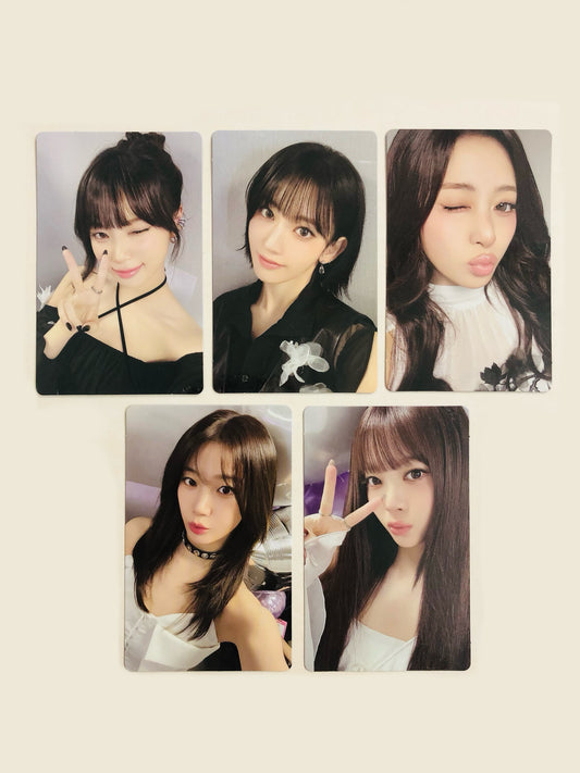 Le Sserafim Spaghetti Weverse Shop Official AAA Live Gift Photocards