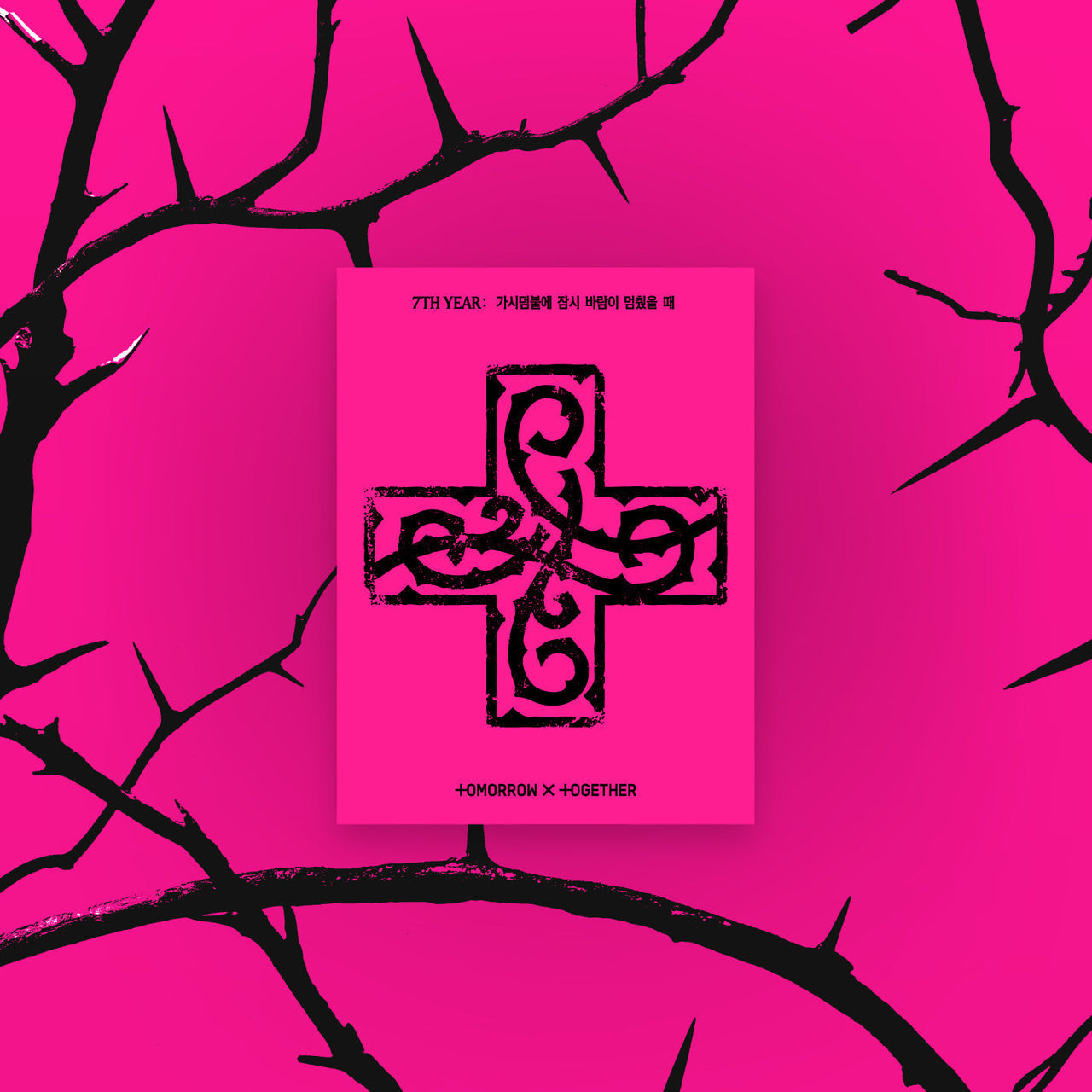 Preorder TXT 7TH YEAR: A Moment of Stillness in the Thorn Official Album With Weverse Shop Gift