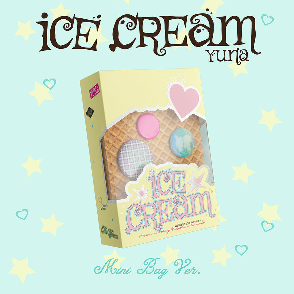 Preorder Itzy Yuna - Icecream Album With Fans Shop Gift