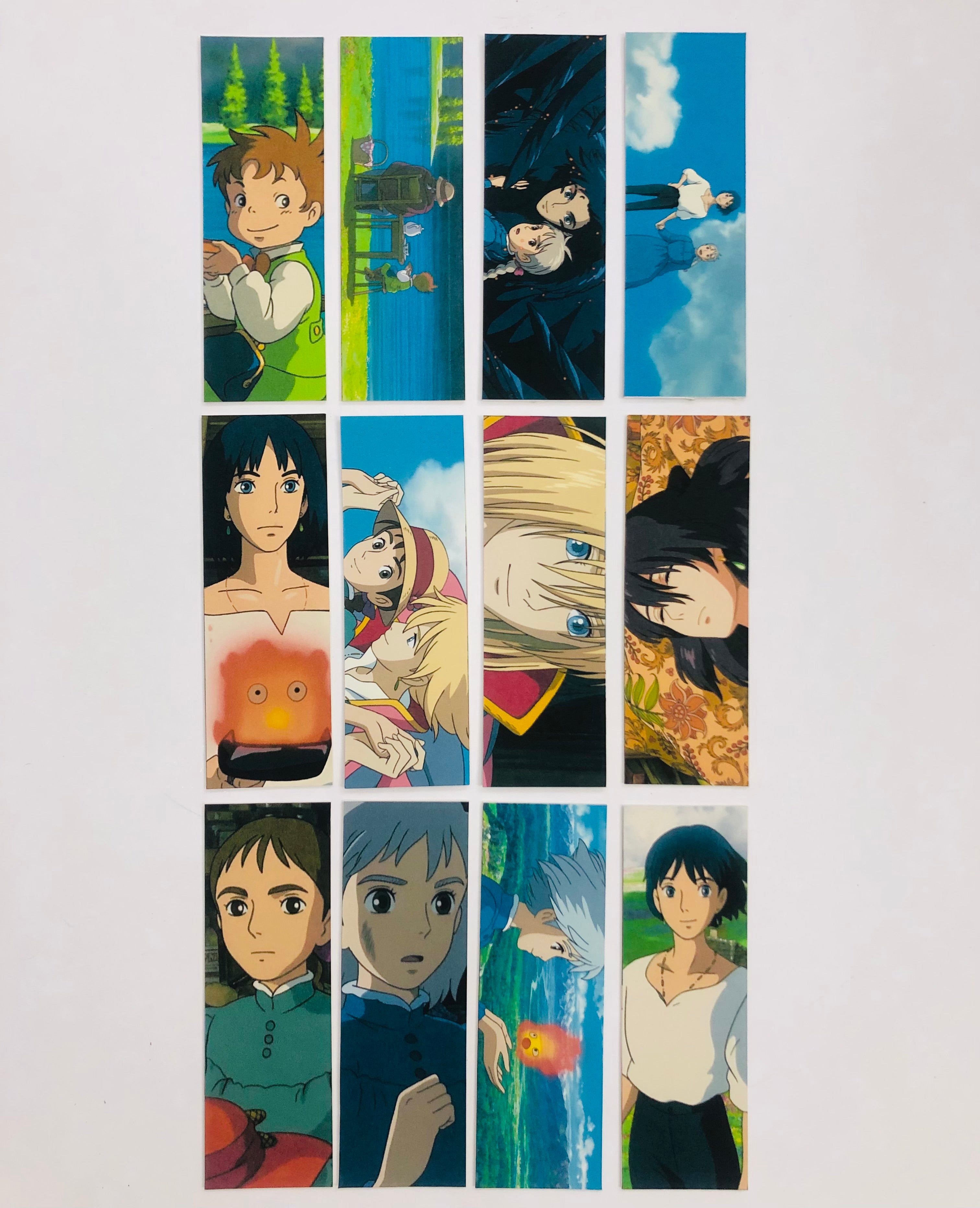 Howl’s Moving Castle Bookmarks Set (12 pcs) – thepenguinpal