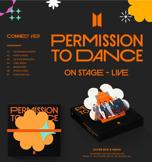 PREORDER BTS PREMISSION TO DANCE ON STAGE LIVE ALBUM WITH WEVERSE SHOP GIFT