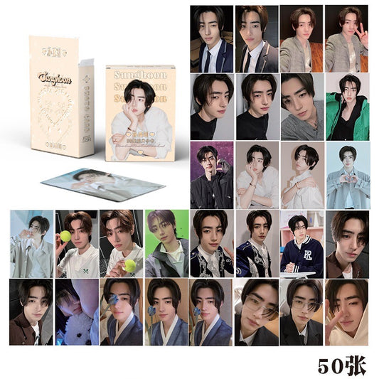 Sunghoon Holographic double sided Photocards (50 pcs)