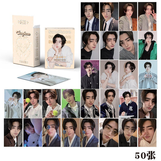 Sunghoon Holographic double sided Photocards (50 pcs)