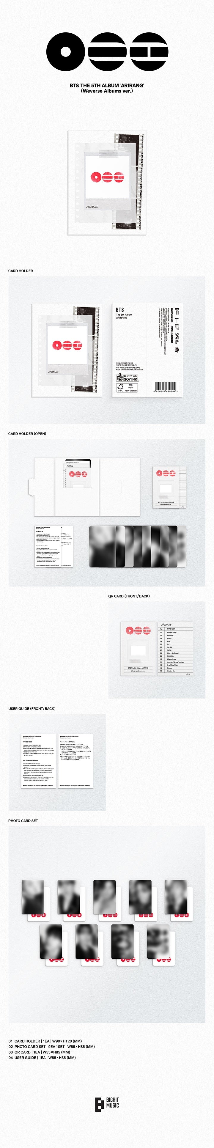 Preorder BTS - ‘ARIRANG’ Official Album