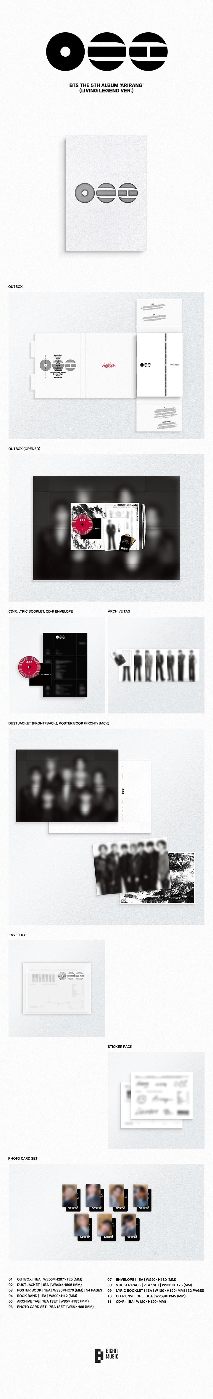 Preorder BTS - ‘ARIRANG’ Official Album
