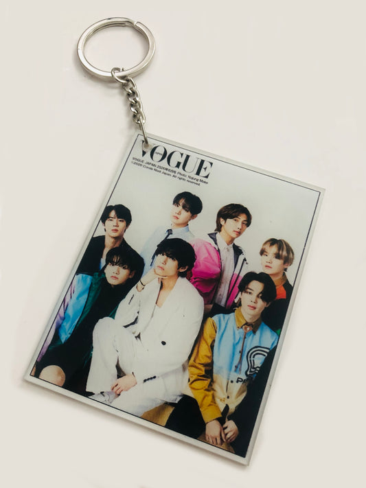 BTS Japan Vogue Keychain