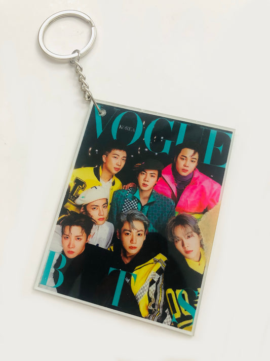 BTS Vogue Keychain