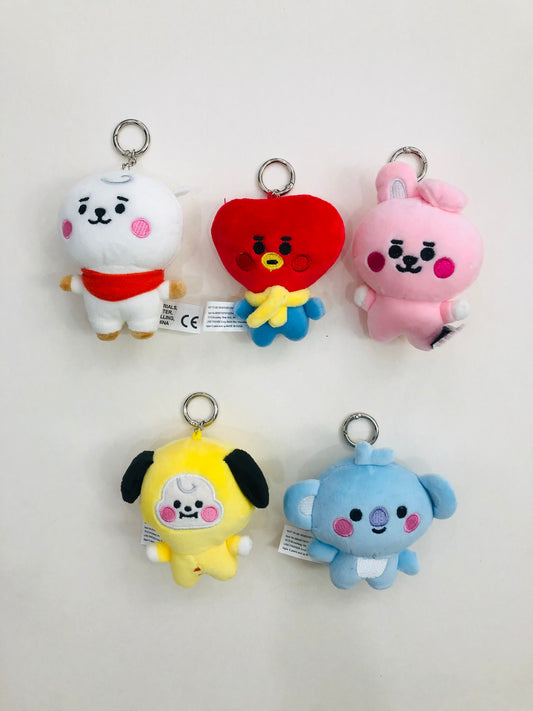 BT21 Plush Keychains