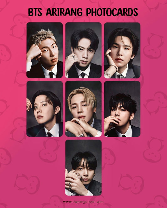 BTS Arirang Photocards (7 pcs)